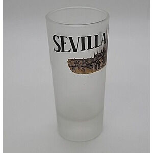 Sevilla Frosted Tall Shot Glass